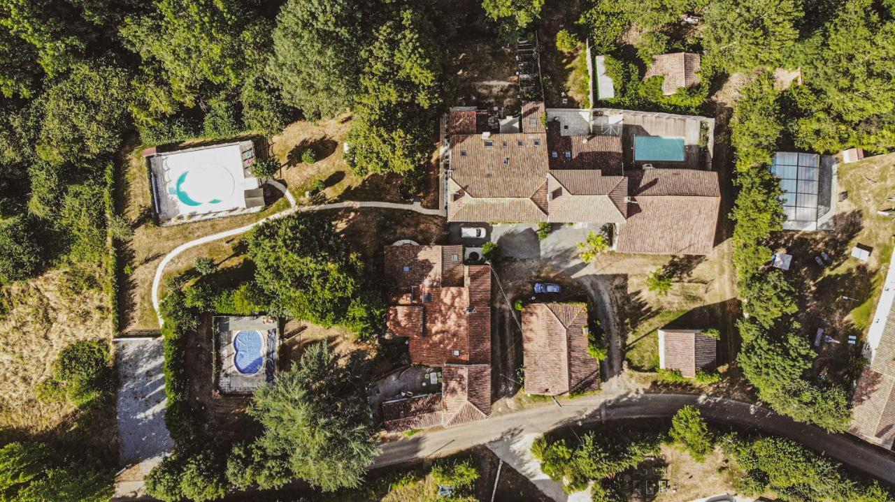 La Laujere Ivie - Gite & Piscine Privative Saint-Hilaire-du-Bois  Exterior foto
